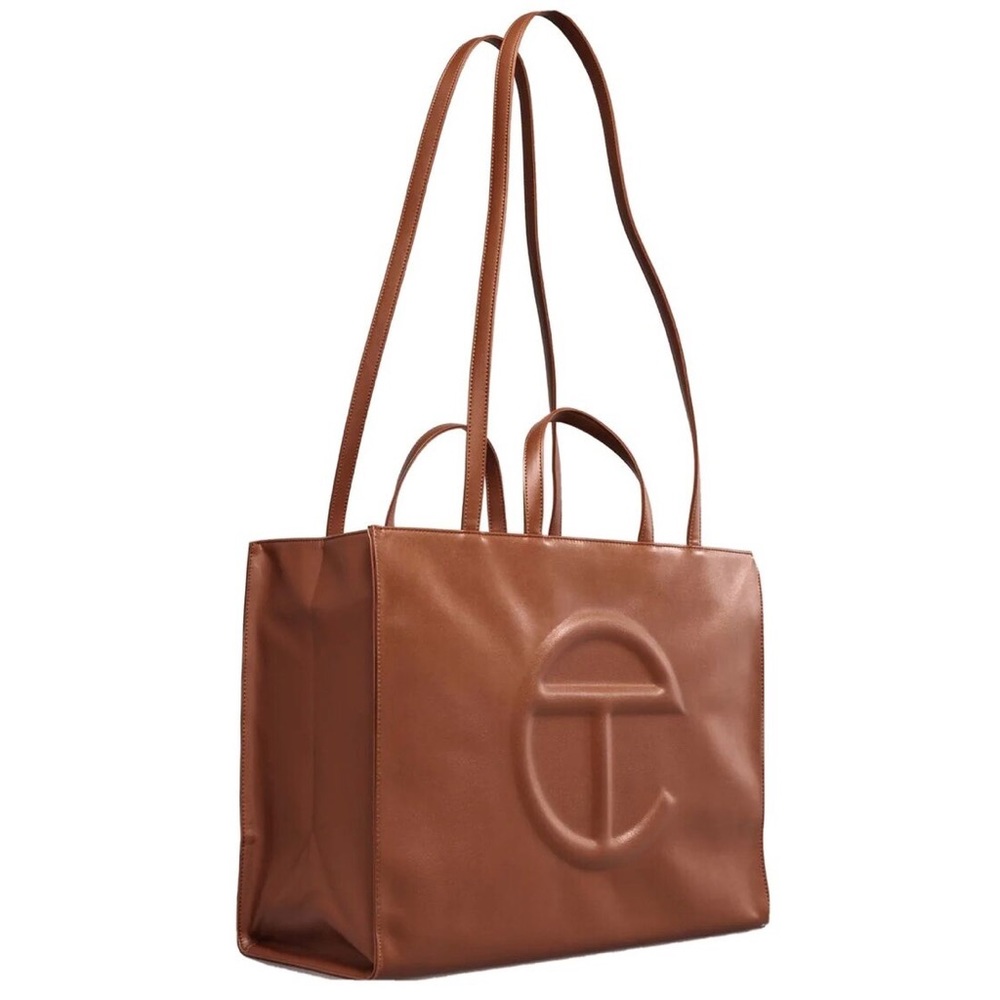 TELFAR Large shopping bag in Tan NWT